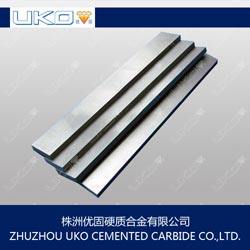 Tungsten carbide strips for cutting tools